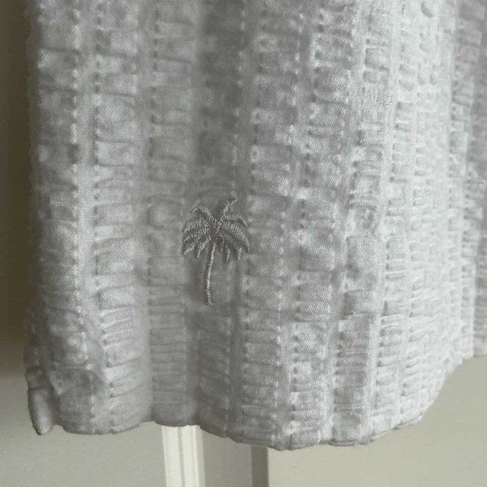 Lilly Pulitzer White Textured Tank Top - Picture 2 of 5